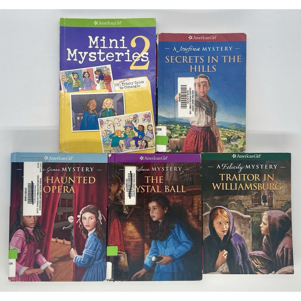 Lot of 10 Kids Mystery Ghost Books American Girl Mary Downing Hahn Bruce Coville